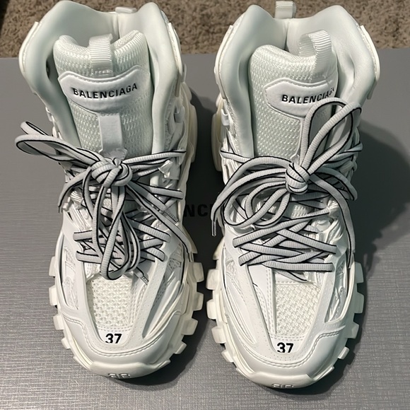 Balenciaga Track Hike Sneakers in White - Picture 2 of 9